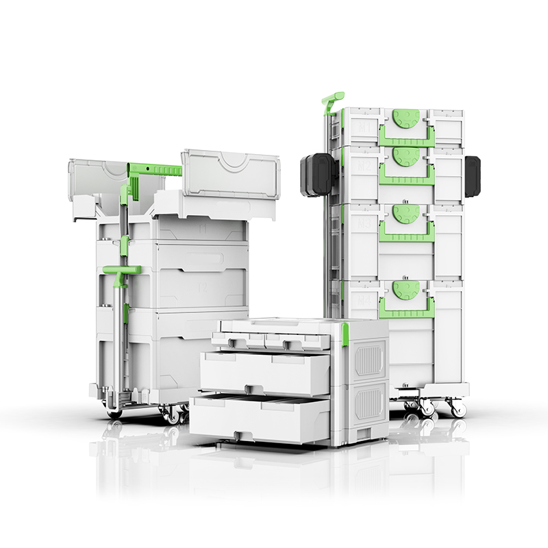 Cassetta per utensili elettrici di plastica YW-A